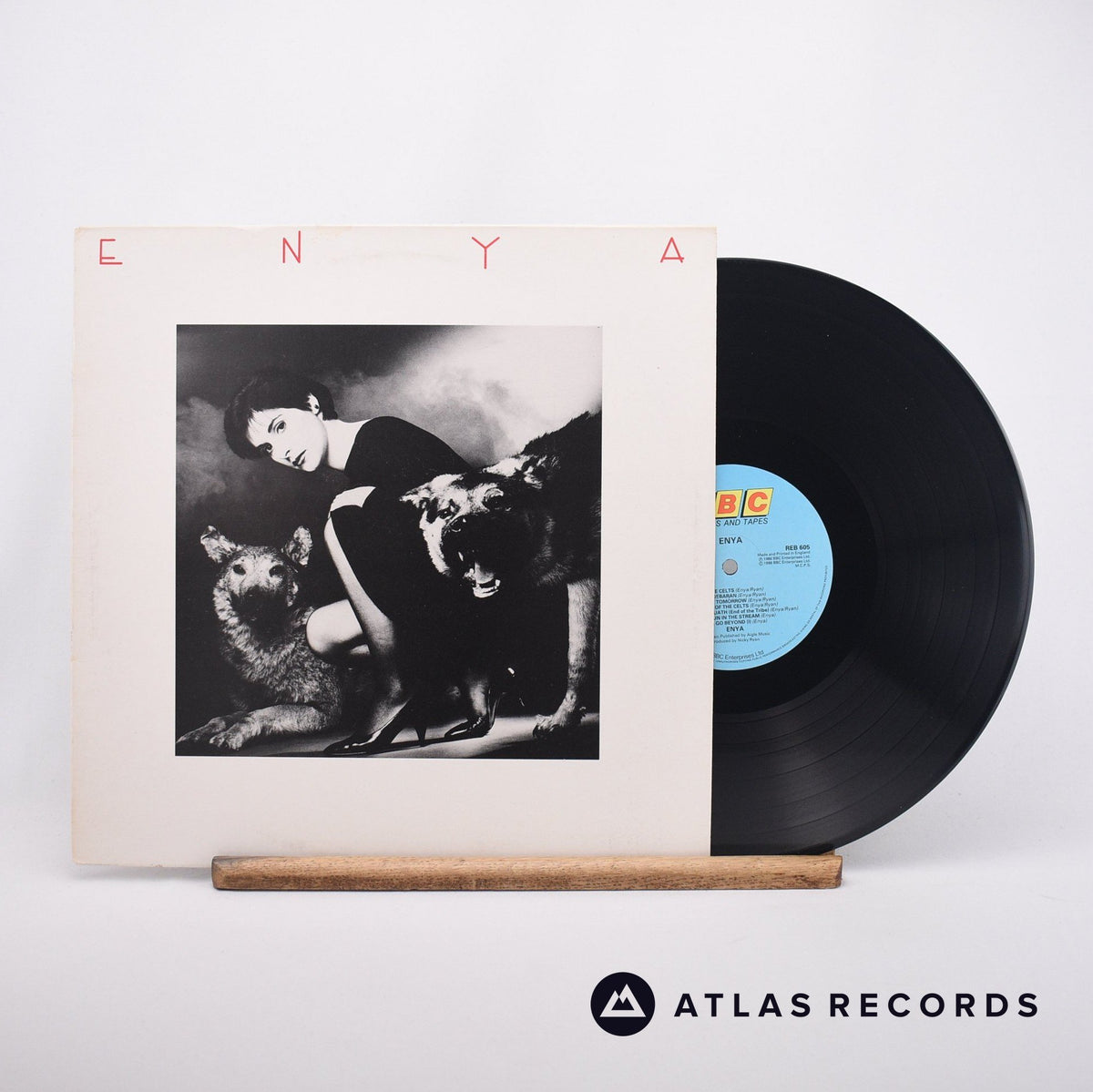 Enya Enya LP Vinyl Record - Front Cover & Record