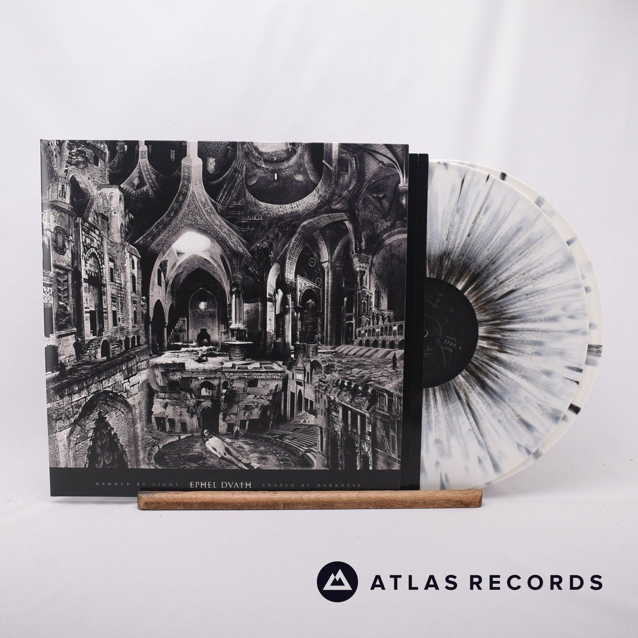 Ephel Duath Hemmed By Light, Shaped By Darkness Double LP Vinyl Record - Front Cover & Record