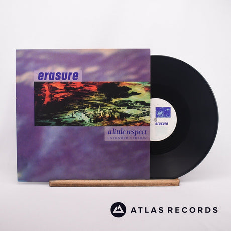 Erasure A Little Respect 12" Vinyl Record - Front Cover & Record