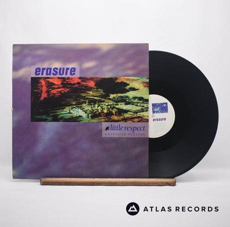 Erasure A Little Respect 12" Vinyl Record - Front Cover & Record