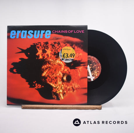 Erasure Chains Of Love 12" Vinyl Record - Front Cover & Record