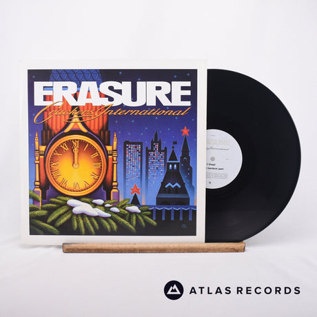 Erasure Crackers International 12" Vinyl Record - Front Cover & Record