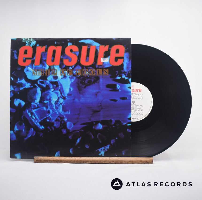 Erasure Ship Of Fools 12" Vinyl Record - Front Cover & Record