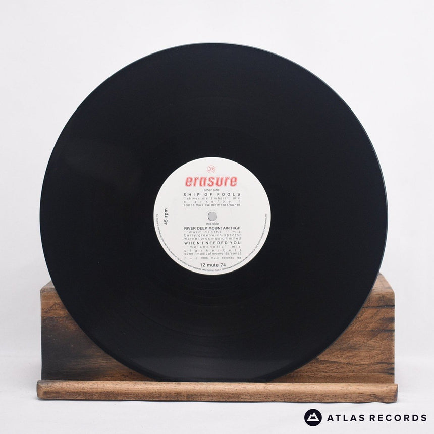 Erasure - Ship Of Fools - 12" Vinyl Record - EX/EX