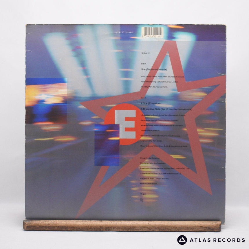Erasure - Star - 12" Vinyl Record - VG+/VG+
