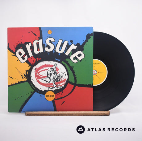 Erasure The Circus LP Vinyl Record - Front Cover & Record