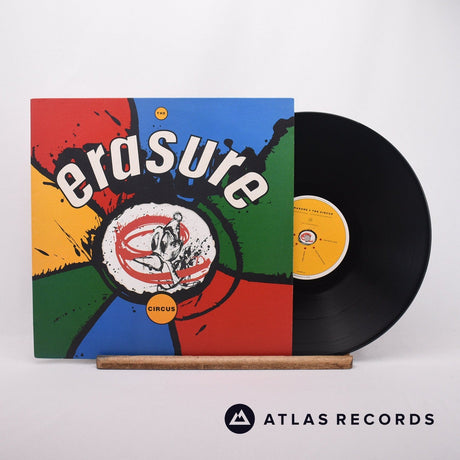 Erasure The Circus LP Vinyl Record - Front Cover & Record
