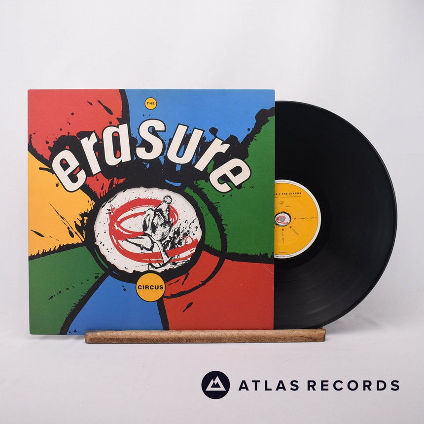 Erasure The Circus LP Vinyl Record - Front Cover & Record