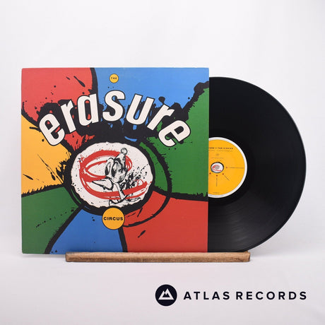 Erasure The Circus LP Vinyl Record - Front Cover & Record