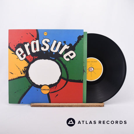 Erasure The Circus LP Vinyl Record - Front Cover & Record