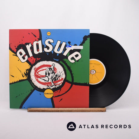 Erasure The Circus LP Vinyl Record - Front Cover & Record