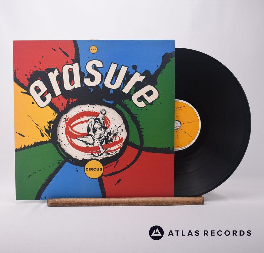 Erasure The Circus LP Vinyl Record - Front Cover & Record