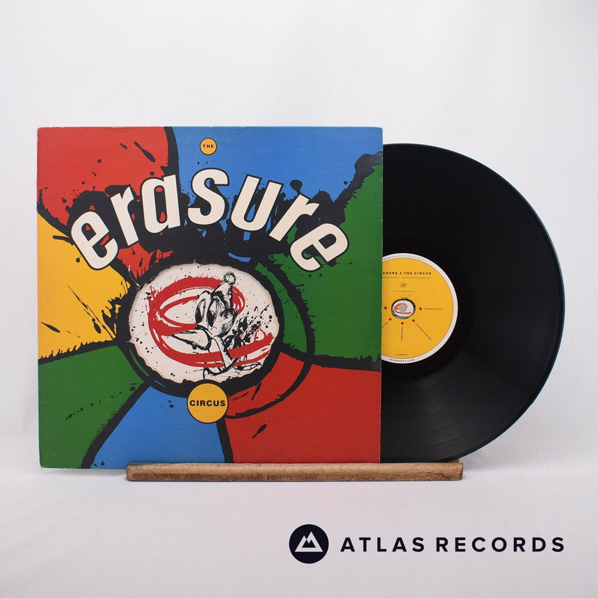 Erasure The Circus LP Vinyl Record - Front Cover & Record