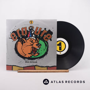 Erasure The Circus 12" Vinyl Record - Front Cover & Record