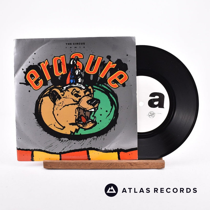 Erasure The Circus 7" Vinyl Record - Front Cover & Record