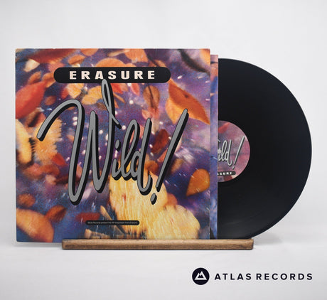 Erasure Wild! LP Vinyl Record - Front Cover & Record