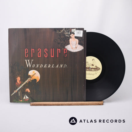 Erasure Wonderland LP Vinyl Record - Front Cover & Record
