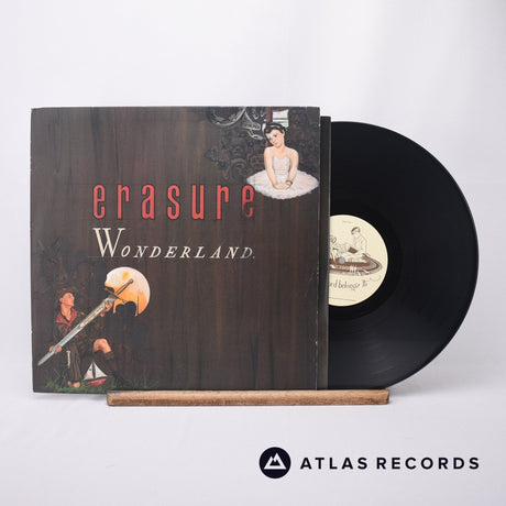 Erasure Wonderland LP Vinyl Record - Front Cover & Record