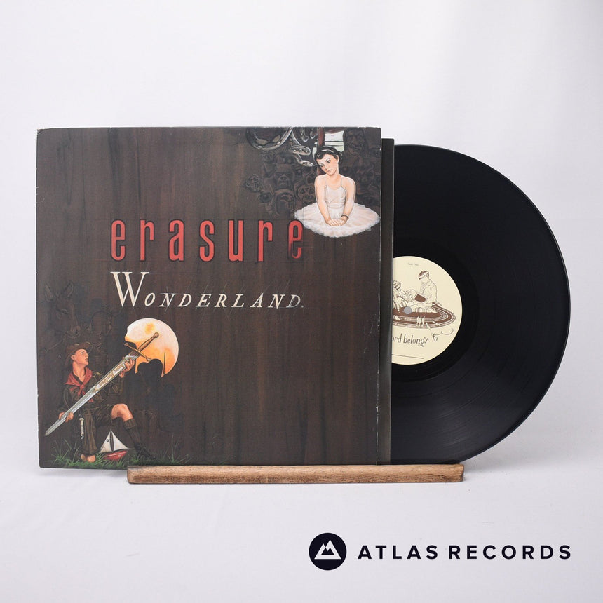 Erasure Wonderland LP Vinyl Record - Front Cover & Record