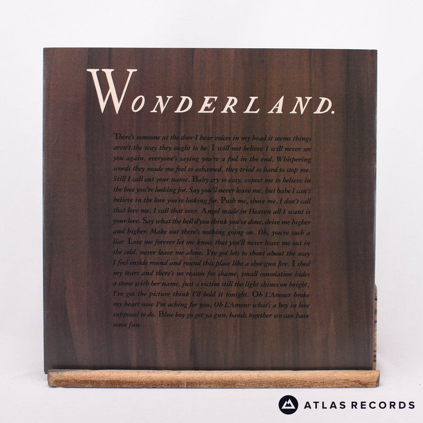 Erasure - Wonderland - Mpo LP Vinyl Record - EX/EX