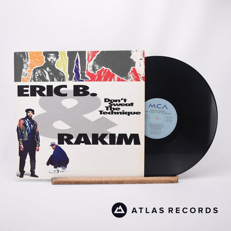 Eric B. & Rakim Don't Sweat The Technique LP Vinyl Record - Front Cover & Record