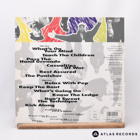 Eric B. & Rakim - Don't Sweat The Technique - LP Vinyl Record - EX/VG+