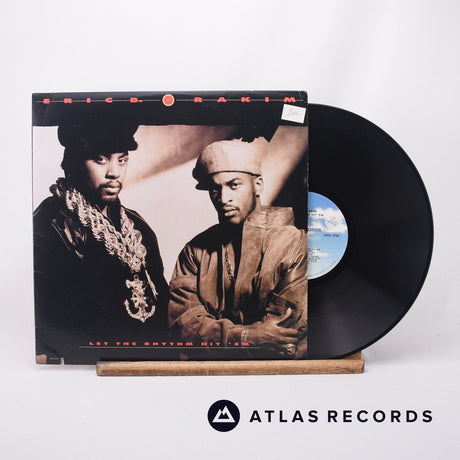 Eric B. & Rakim Let The Rhythm Hit 'Em LP Vinyl Record - Front Cover & Record