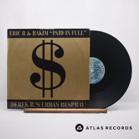 Eric B. & Rakim Paid In Full 12" Vinyl Record - Front Cover & Record