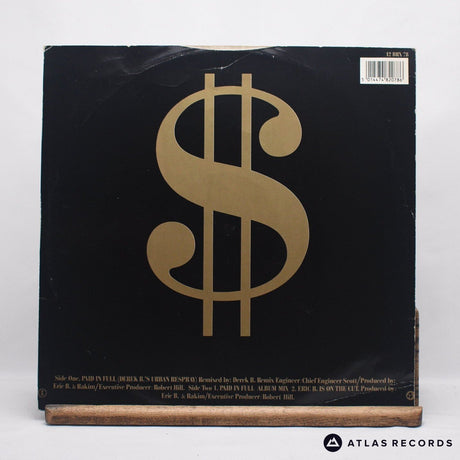 Eric B. & Rakim - Paid In Full - 12" Vinyl Record - VG+/VG+