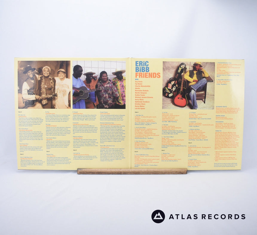 Eric Bibb - Friends - Limited Edition A B C D 2 x LP Vinyl Record - NM/NM