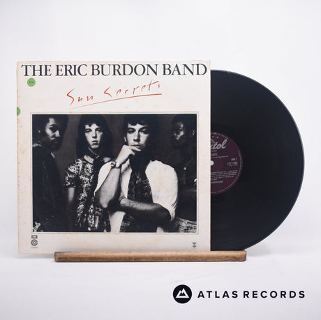 Eric Burdon Band Sun Secrets LP Vinyl Record - Front Cover & Record