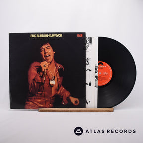 Eric Burdon Survivor LP Vinyl Record - Front Cover & Record
