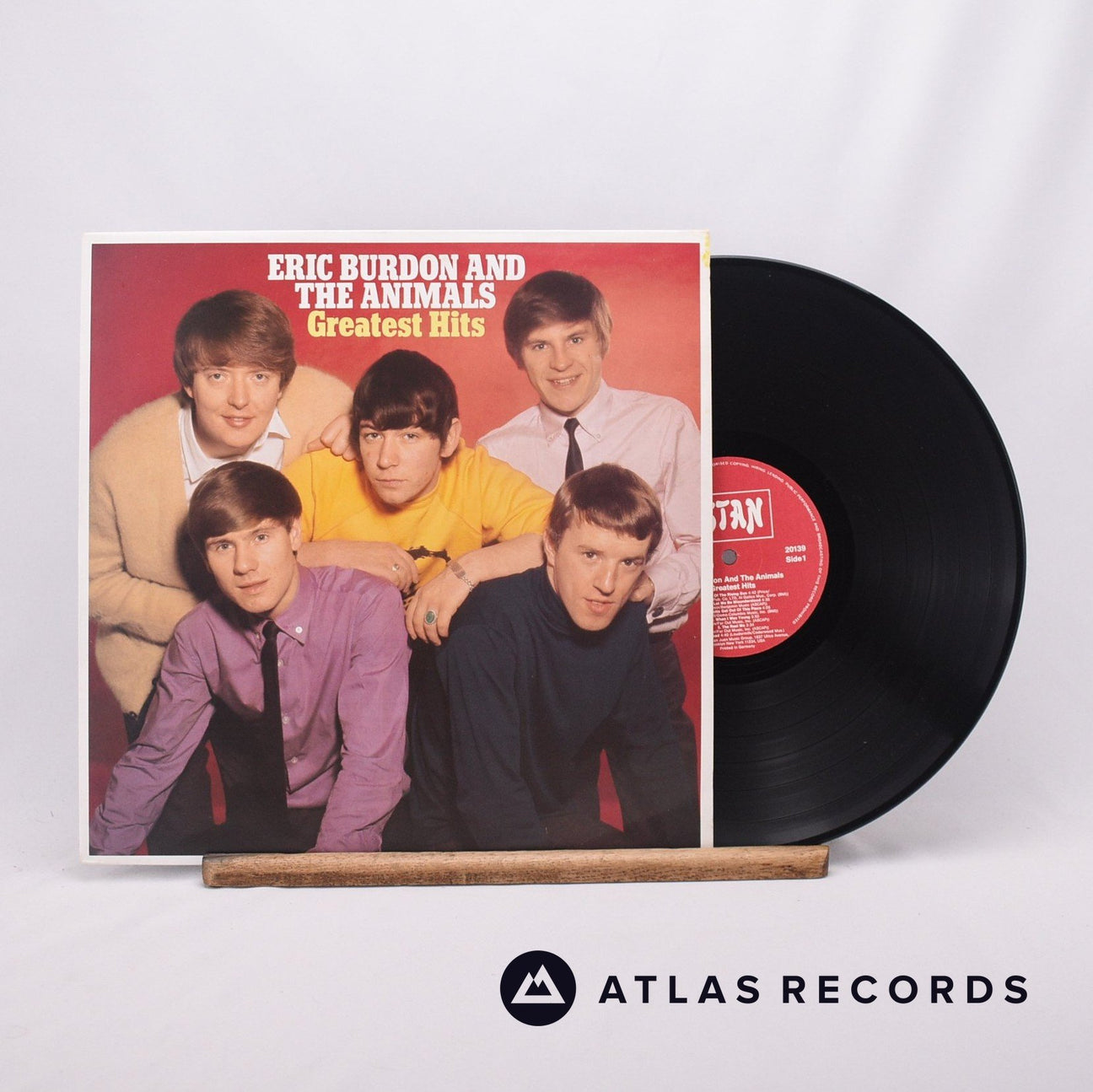 Eric Burdon & The Animals Greatest Hits LP Vinyl Record - Front Cover & Record