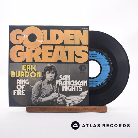 Eric Burdon & The Animals San Franciscan Nights 7" Vinyl Record - Front Cover & Record