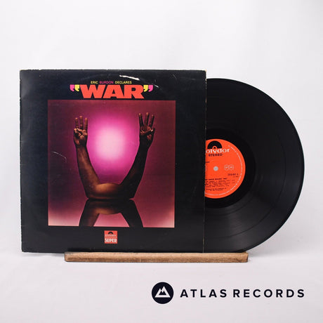 Eric Burdon & War Eric Burdon Declares "War" LP Vinyl Record - Front Cover & Record