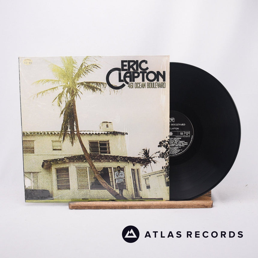Eric Clapton 461 Ocean Boulevard LP Vinyl Record - Front Cover & Record