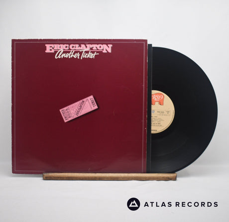 Eric Clapton Another Ticket LP Vinyl Record - Front Cover & Record