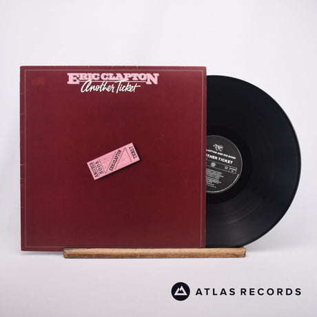 Eric Clapton Another Ticket LP Vinyl Record - Front Cover & Record