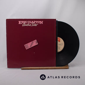 Eric Clapton Another Ticket LP Vinyl Record - Front Cover & Record