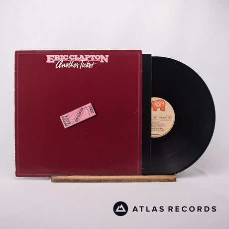 Eric Clapton Another Ticket LP Vinyl Record - Front Cover & Record