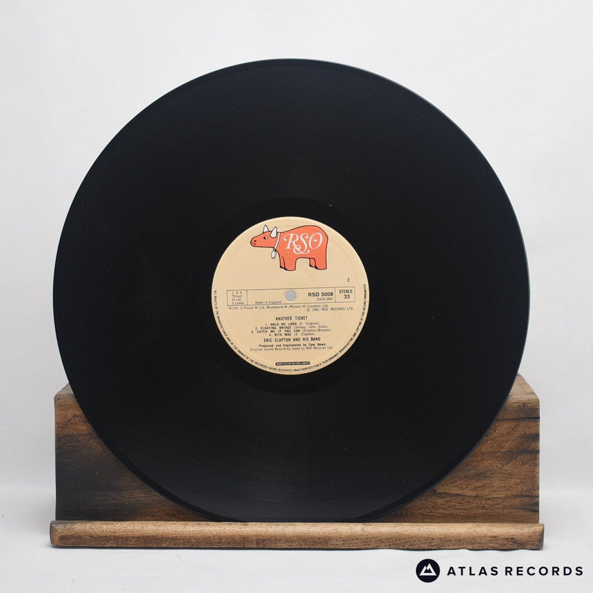 Eric Clapton - Another Ticket - LP Vinyl Record - EX/VG+