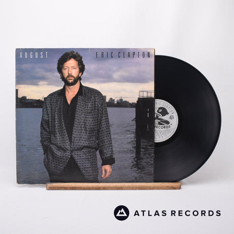 Eric Clapton August LP Vinyl Record - Front Cover & Record