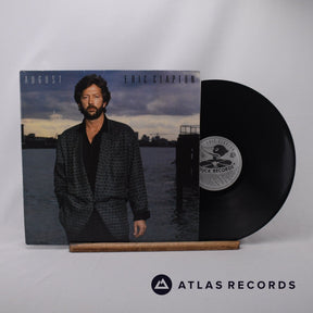 Eric Clapton August LP Vinyl Record - Front Cover & Record