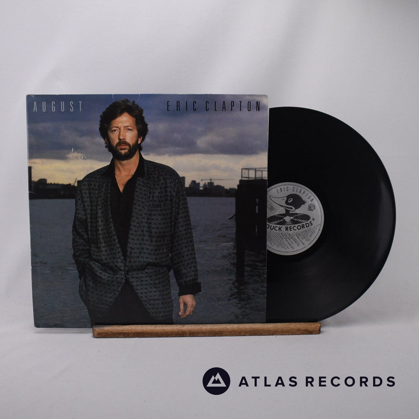 Eric Clapton August LP Vinyl Record - Front Cover & Record
