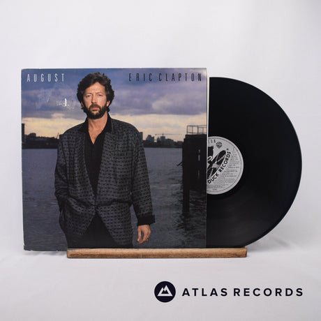 Eric Clapton August LP Vinyl Record - Front Cover & Record