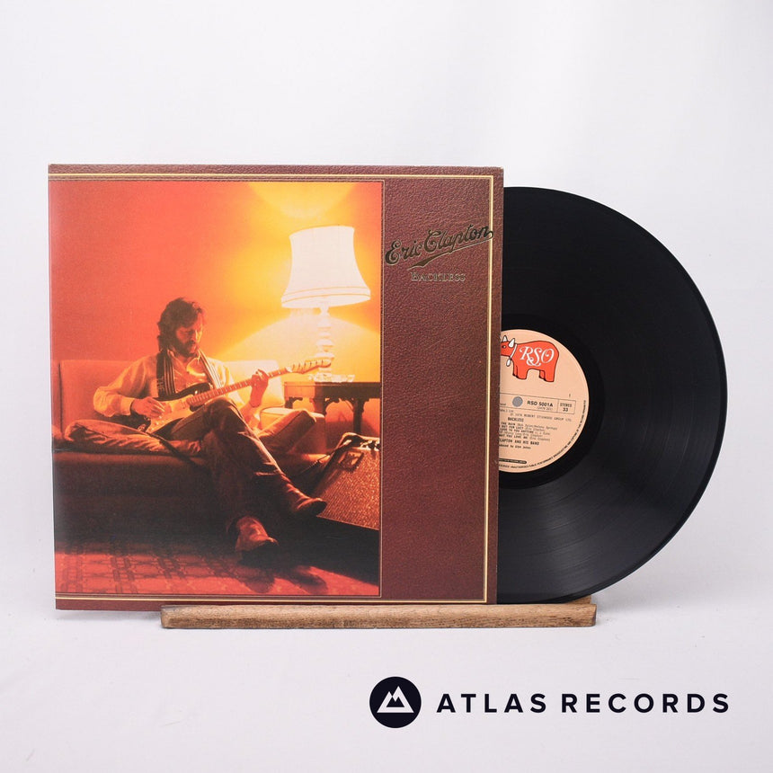 Eric Clapton Backless LP Vinyl Record - Front Cover & Record