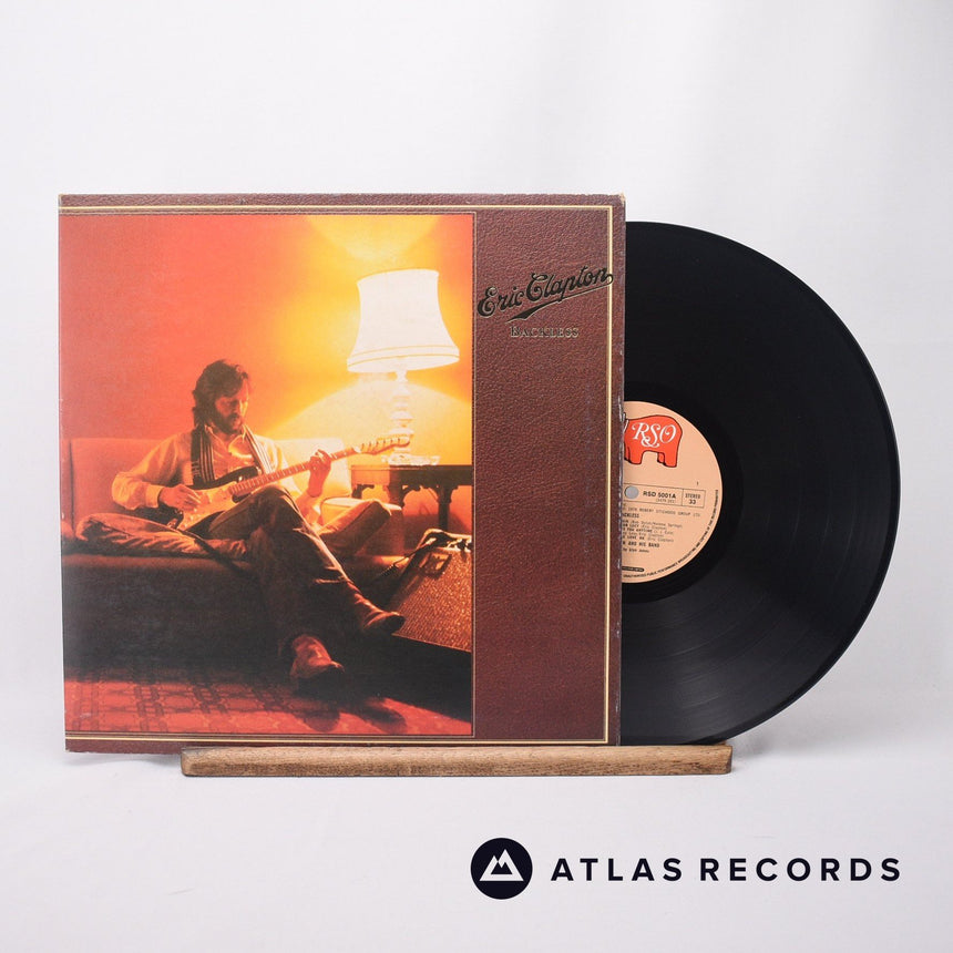 Eric Clapton Backless LP Vinyl Record - Front Cover & Record