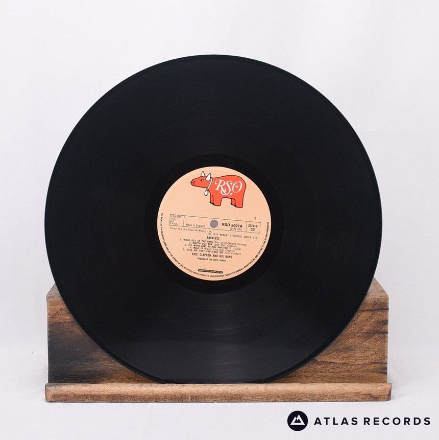 Eric Clapton - Backless - Gatefold LP Vinyl Record - EX/VG+