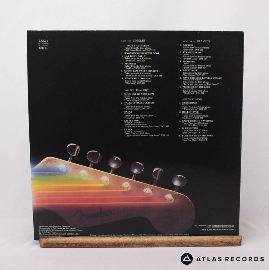 Eric Clapton - Backtrackin' - Reissue Gatefold 2 x LP Vinyl Record - EX/EX