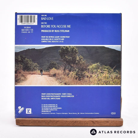 Eric Clapton - Bad Love - 7" Vinyl Record - EX/EX